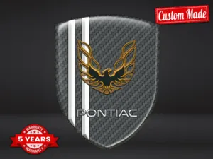 Pontiac Pegatina Con Relieve Máximo Estilo Pro Rendimiento